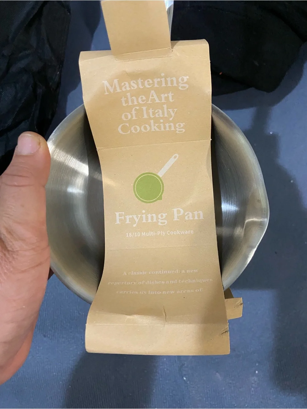 Mastering 5” The Art Of Italy Cooking Frying Pan Frying Pan Stainless Steel